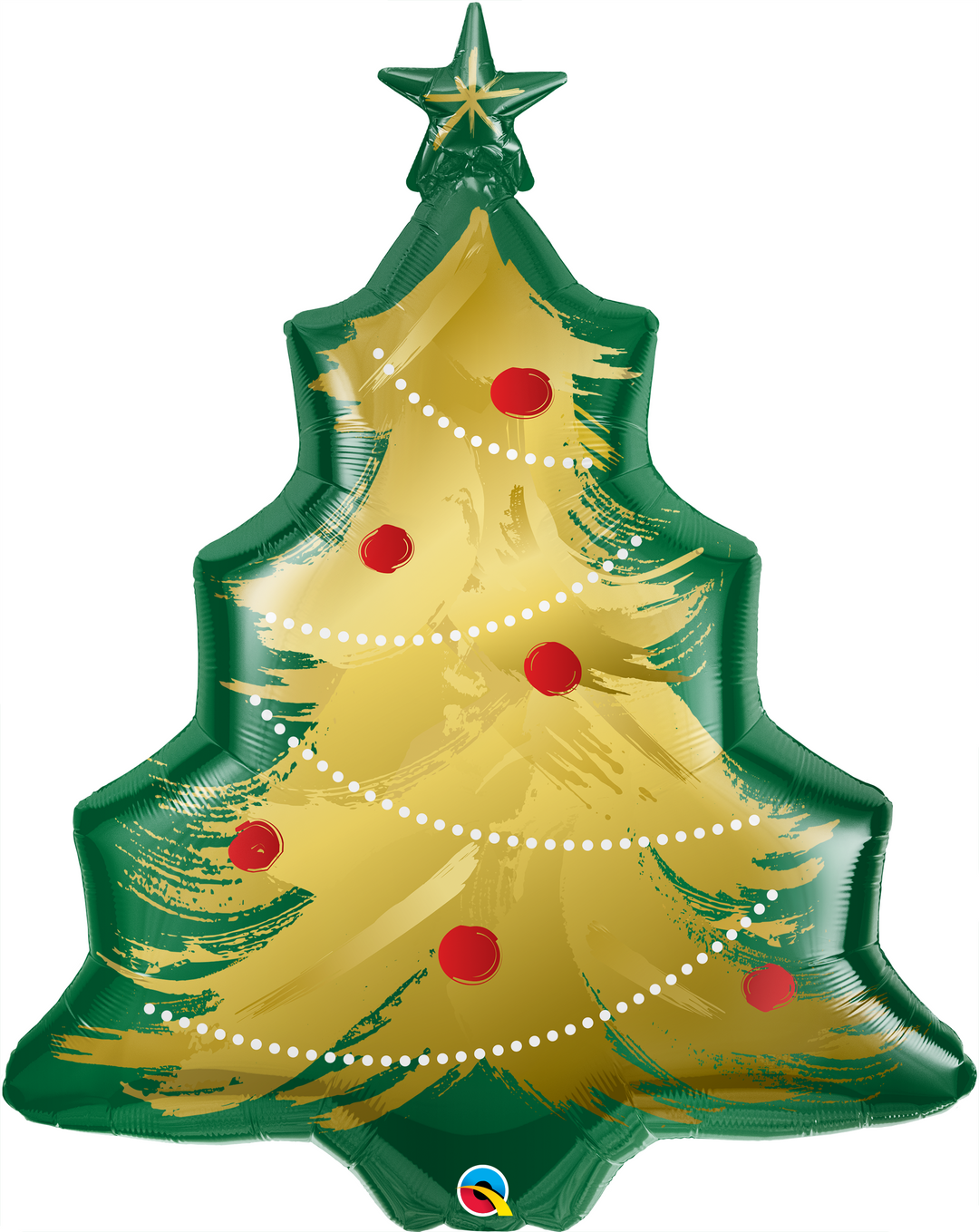 Supershape - Christmas Tree Brushed Gold