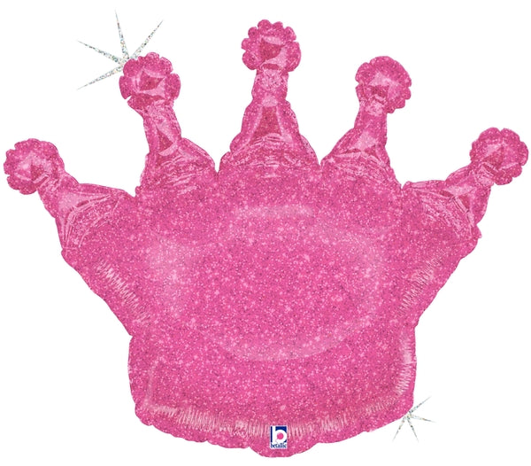 Supershape - Pink Glitter Crown