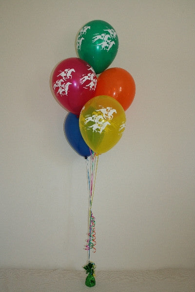 Cluster of 5 Balloons